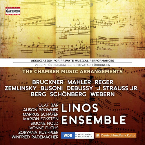 LINOS ENSEMBLE - BRUCKNER / MAHLER / REGER / ZEMLINSKY - THE CHAMBER MUSIC ARRANGEMENTSLINOS ENSEMBLE - BRUCKNER - MAHLER - REGER - ZEMLINSKY - THE CHAMBER MUSIC ARRANGEMENTS.jpg